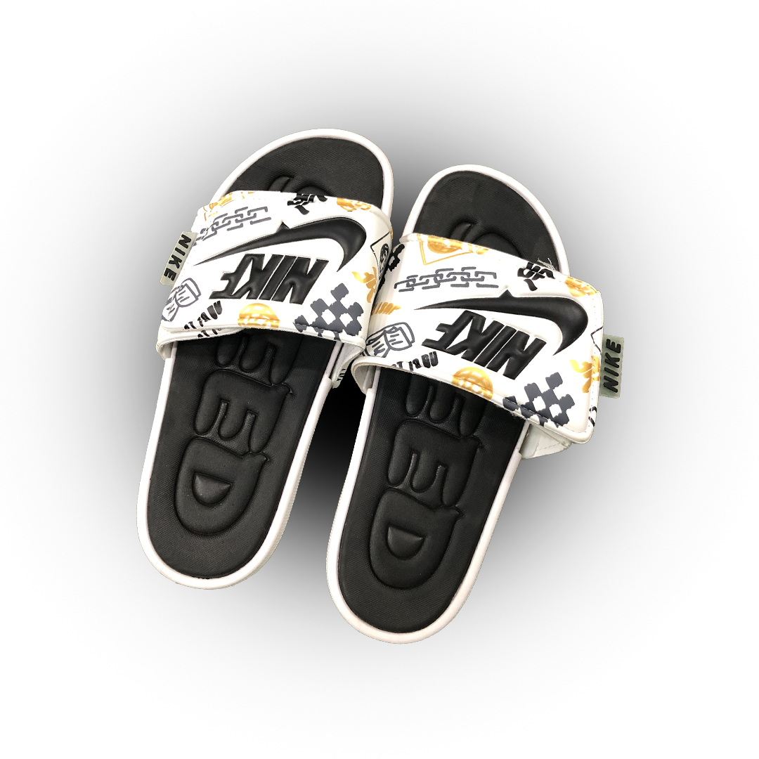 Nike Men’s Comfort Slippers - White