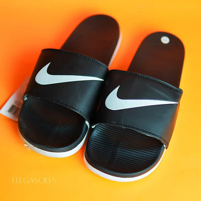 Nike Black Comfort Slide Slippers