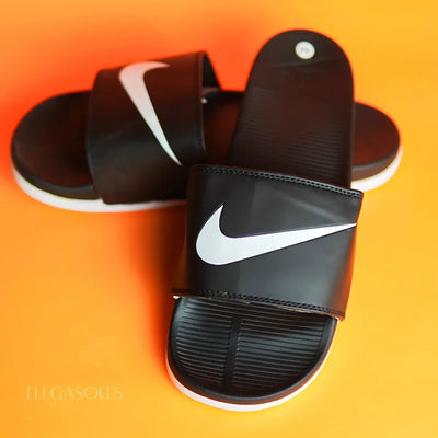 Nike Black Comfort Slide Slippers