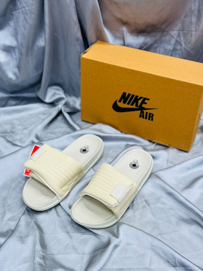 Nike Offcourt Cream Adjust Slides with Revive Foam