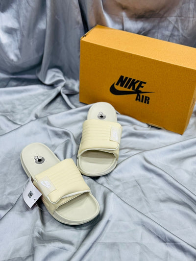 Nike Offcourt Cream Adjust Slides with Revive Foam
