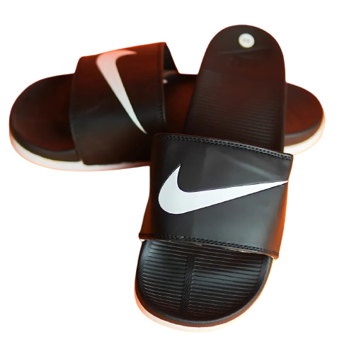 Nike Black Comfort Slide Slippers