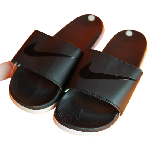 NK Turbo Adjustable Slides – Sleek Black Comfort