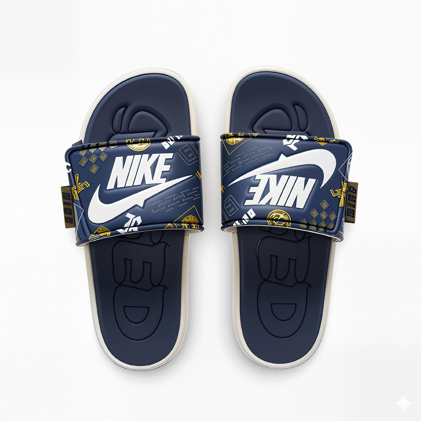 Nike Men’s Comfort Slippers - Blue