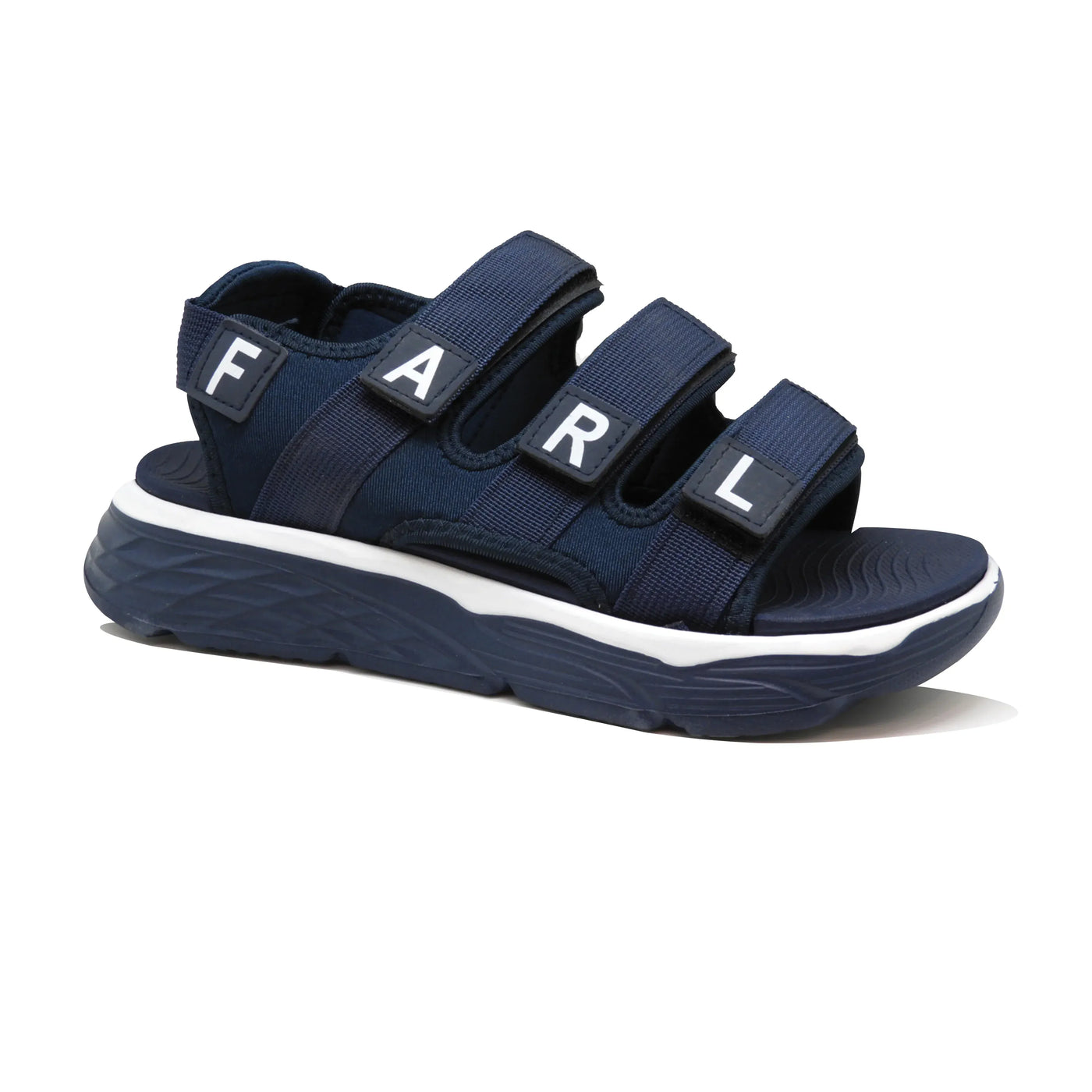 Men Cushioned Sandal – Blue